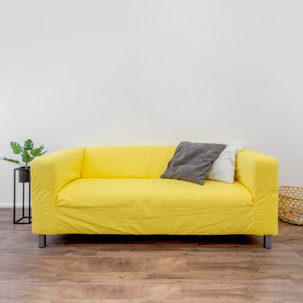 Sofá lateral amarillo